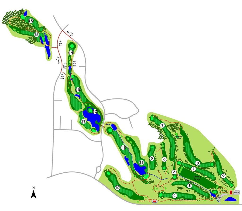 Sturgis / Deadwood Golf Course Overview Boulder Canyon